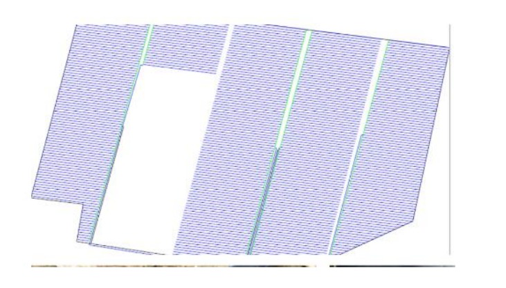 CAD-Designed Irrigation System Layout